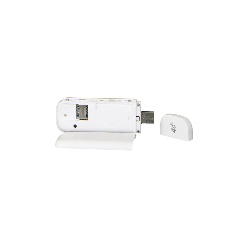 مودم سیم‌کارتی 4G قابل حمل رایمون مدل LTE-4G با اتصال USB و وای‌فای، پشتیبانی از 10 دستگاه و سرعت دانلود 150 مگابیت بر ثانیه