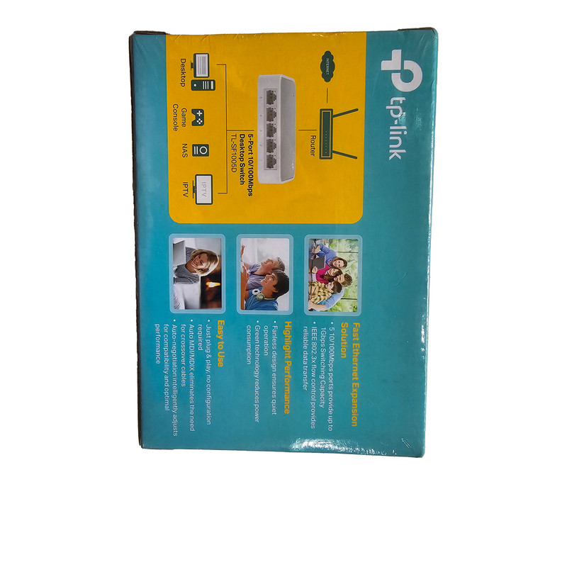 سوئیچ 5 پورت تی پی لینک مدل TL-SF1005D