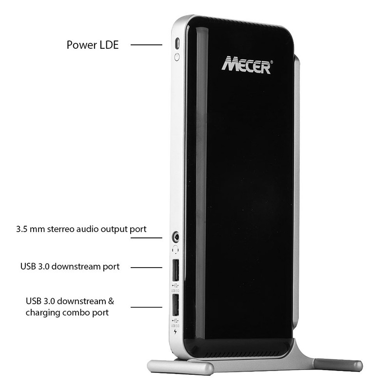 هاب 2 پورت USB 3.0 پورت HTMI DVI مدل U3D01