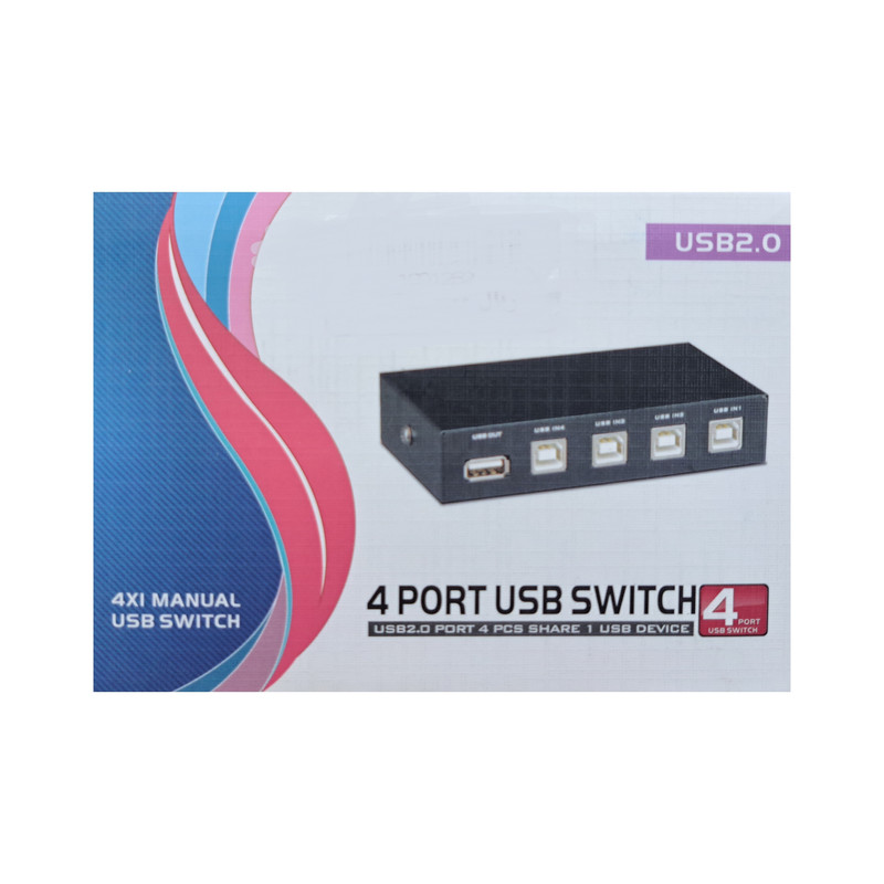 هاب سوئیچ 4 پورت پرینتر دی نت کد P98