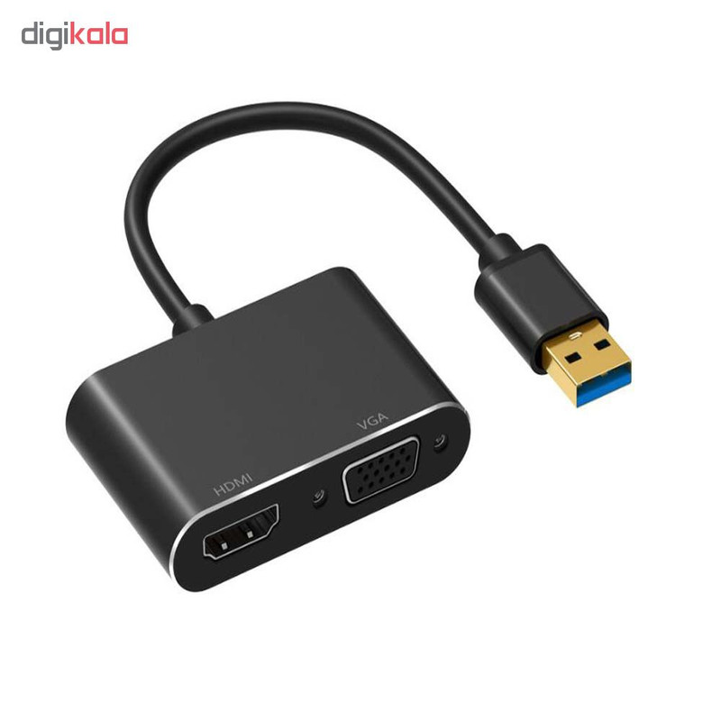 مبدل USB به HDMI/VGA مدل MN-5201B