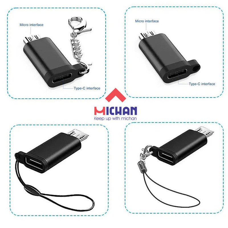 مبدل USB-C به MICROUSB میچان مدل S1