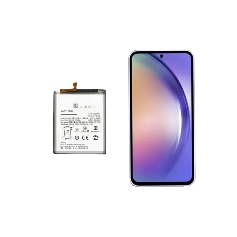 باتری موبایل مدل A34 ظرفیت 5000 میلی آمپر ساعت مناسب برای گوشی موبایل سامسونگ Galaxy A34