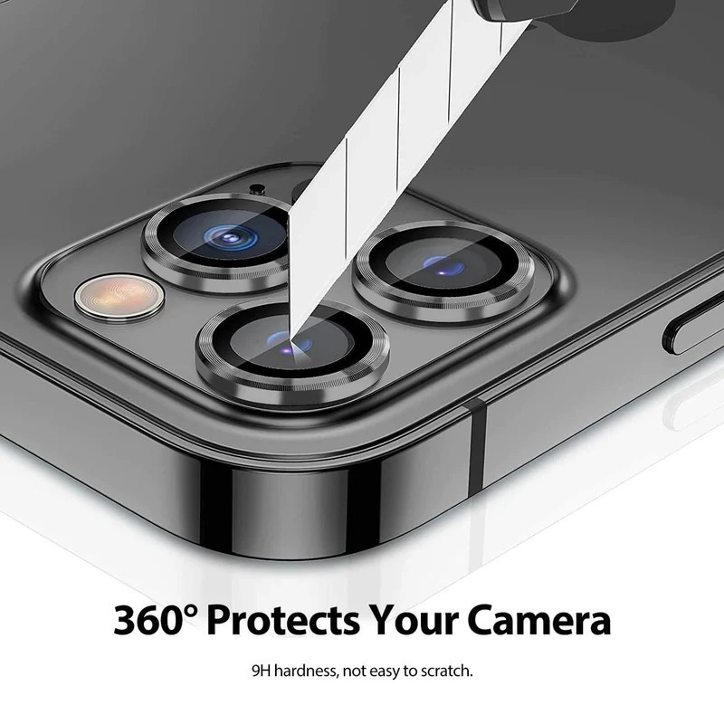 محافظ لنز دوربین کرا فیلم مدل رینگی کد 01 مناسب برای گوشی موبایل اپل iPhone 13 Pro / 13 Pro Max