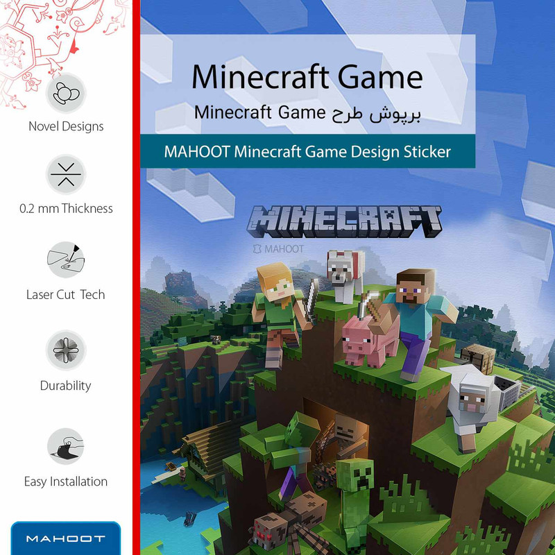 برچسب پوششی ماهوت مدل Minecraft-Game مناسب برای گوشی موبایل سامسونگ Galaxy A32 4G