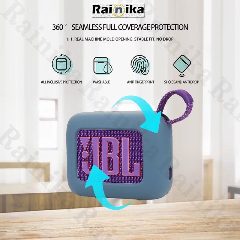 کاور محافظ اسپیکر رینیکا مدل GO4 مناسب برای اسپیکر جی بی ال JBL GO 4