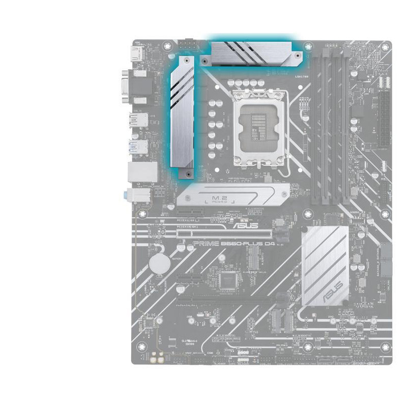مادربرد ایسوس مدل PRIME B660-PLUS D4