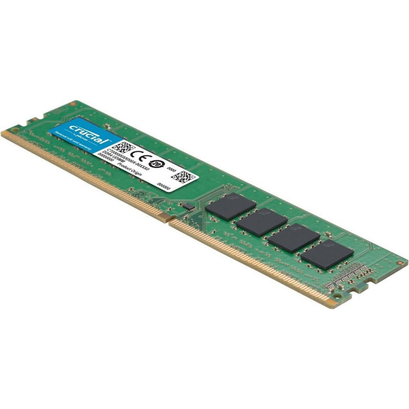 رم کامپیوتر کروشیال DDR4 تک کاناله 16 گیگابایت 3200 مگاهرتز CL22 ولتاژ 1.2 ولت مدل PC4-25600 U-DIMM