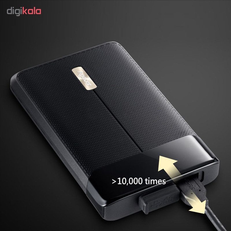 هارد اکسترنال اپیسر مدل AC731 ظرفیت دو ترابایت دارای رابط USB Type-A 3.2