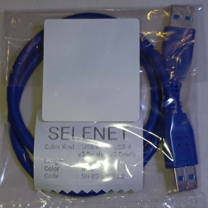 کابل لینک USB3.0 سِلِنِت مدل AWM طول 0.6 متر