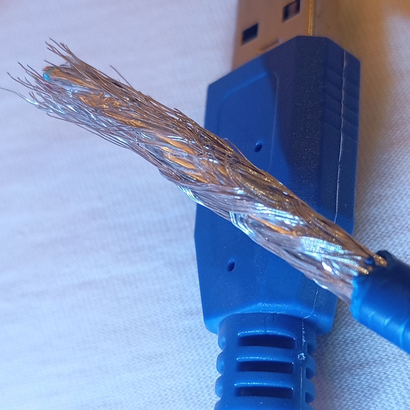 کابل لینک USB3.0 سِلِنِت مدل AWM طول 0.6 متر