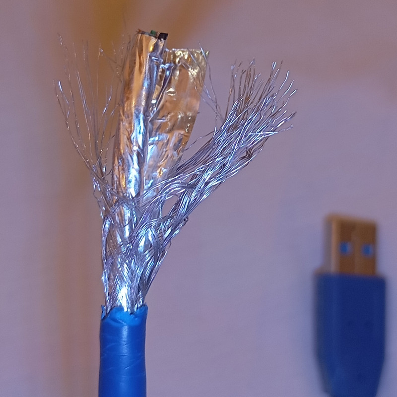 کابل لینک USB3.0 سِلِنِت مدل AWM طول 0.6 متر
