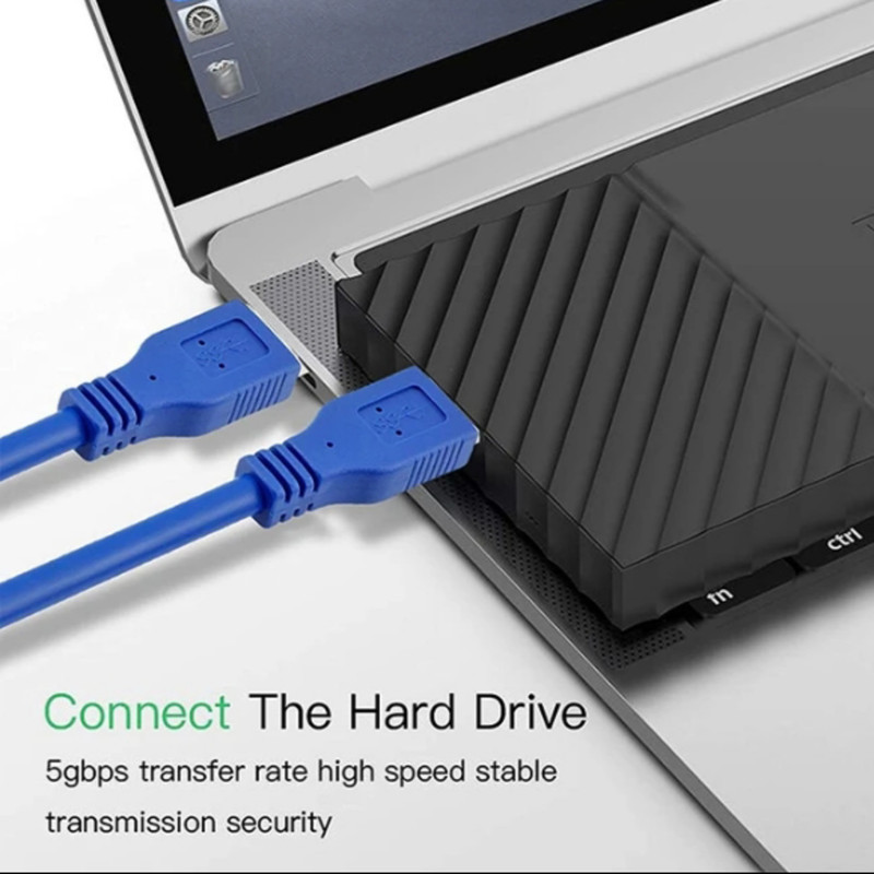کابل لینک USB3.0 سِلِنِت مدل AWM طول 0.6 متر