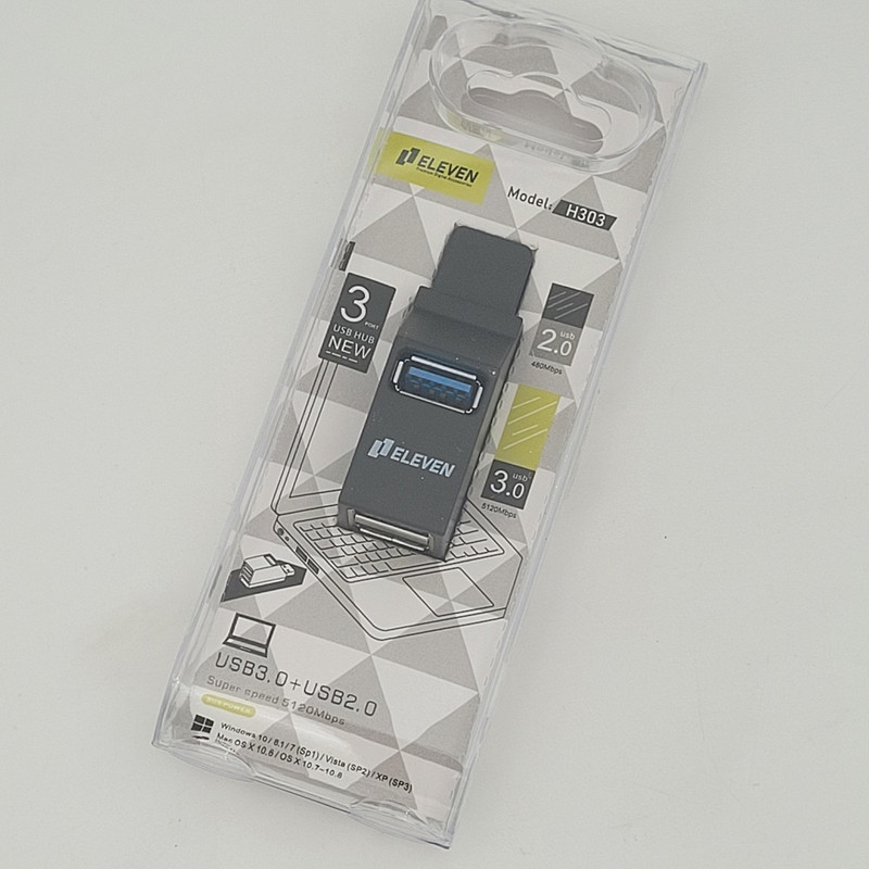 هاب 3 پورت USB 3.0 ایلون مدل H303