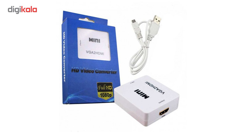 مبدل VGA به HDMI مدل Mini
