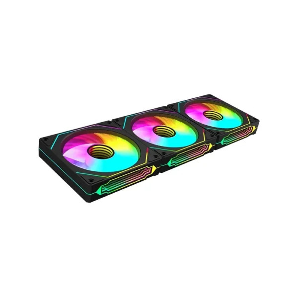 فن کیس ردراگون مدل GC-F015 مشکی بسته ۳ عددی