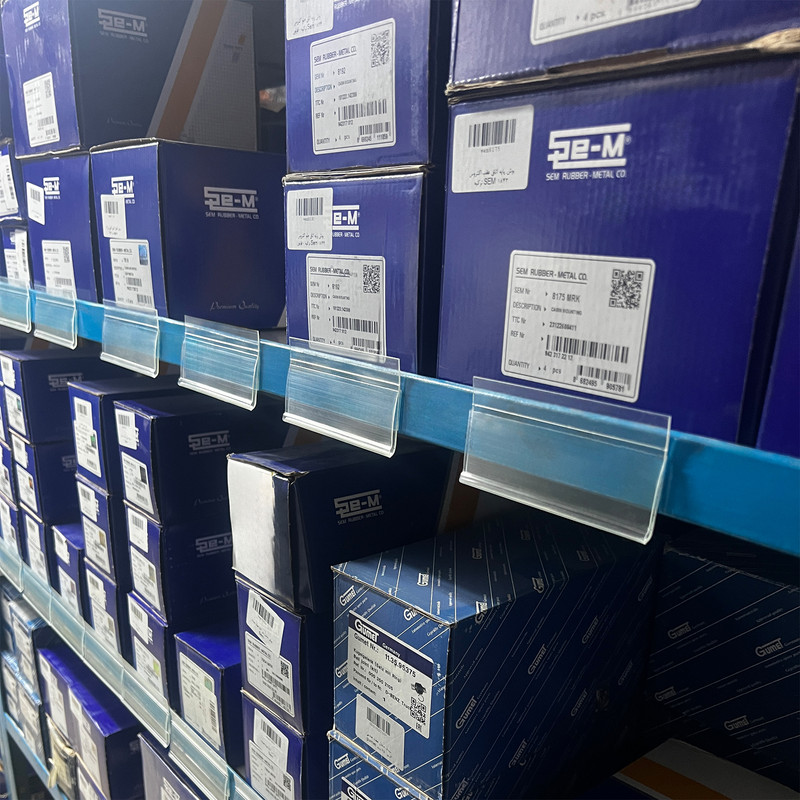 استند قیمت فروشگاهی مدل پرایس ریل بسته 10 عددی