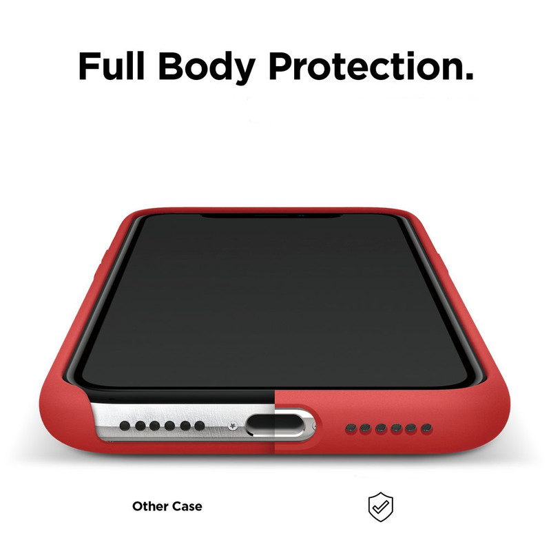 کاور ‌مدل سیلیکونی مناسب برای گوشی موبایل اپل iPhone 11