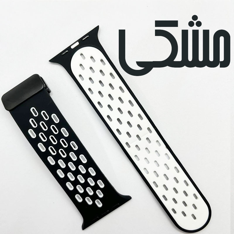 بند گوف مدل Breathable Silicon Magnetic مناسب برای اپل واچ سایز 42/44/45/49 میلی متری سری 1/2/3/4/5/6/7/8/9/SE/ULTRA/ULTRA 2