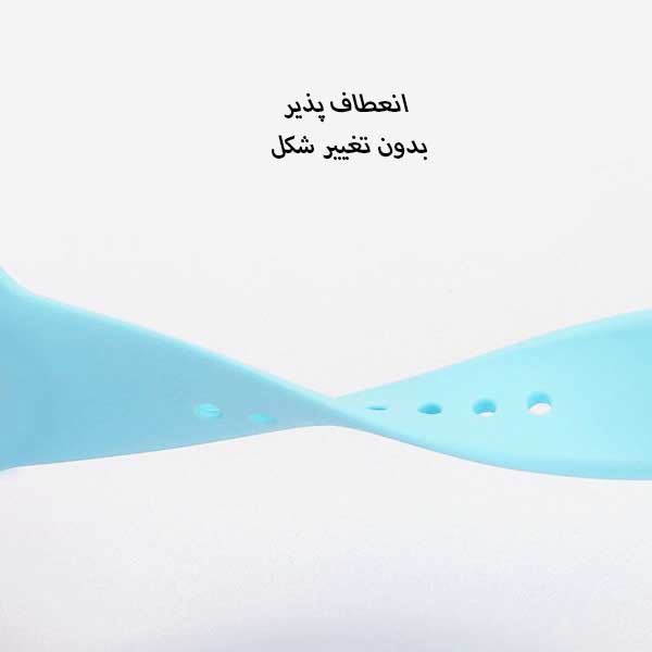 بند مدل Silico-07 مناسب برای اپل واچ 38/40 میلی متری