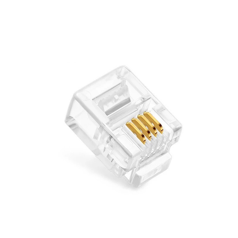 سوکت تلفن RJ11  مدل TM بسته 100 عددی