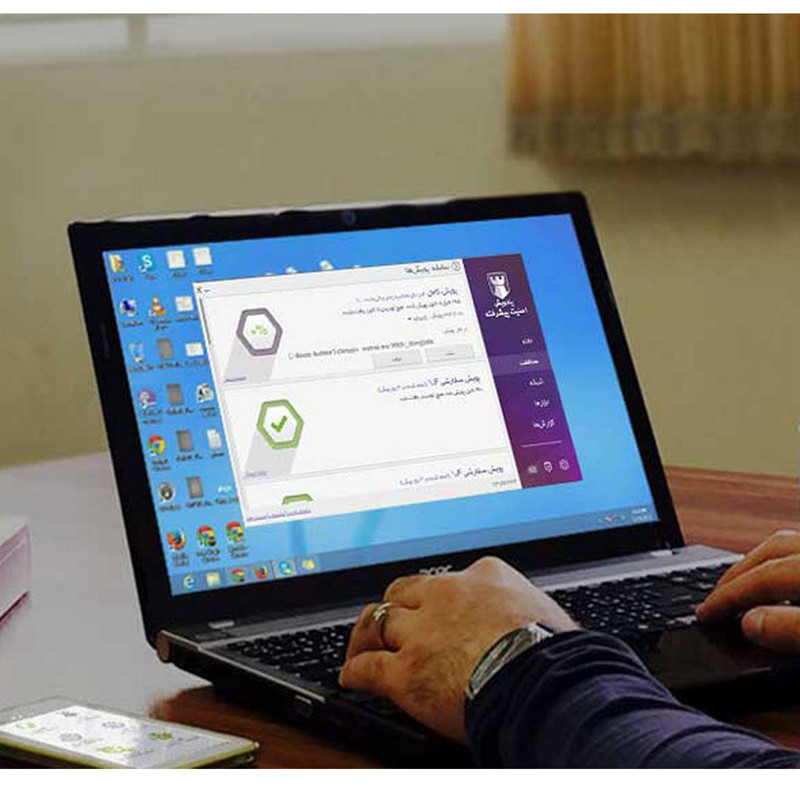 آنتی ویروس پادویش نسخه امنیت کامل Padvish Total Security یک کاربره یکساله