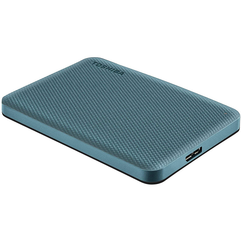 هارد اکسترنال توشیبا مدل Canvio Advance ظرفیت دو ترابایت دارای رابط USB Type-A 3.2