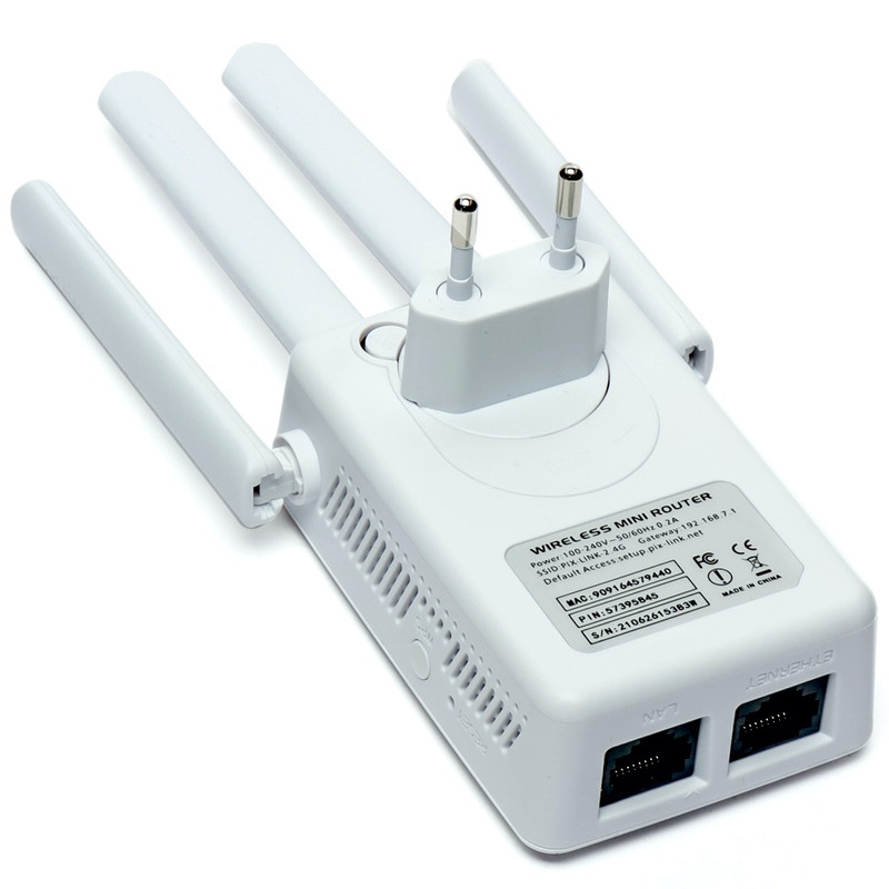 اکسس پوینت و گسترش دهنده محدوده بی‌سیم پیکس لینک مدل 3in1Wi-Fi09