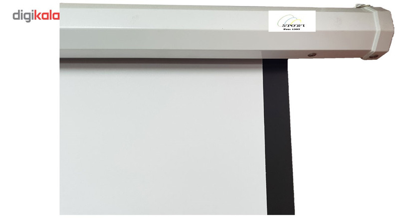 پرده نمایش برقی پروژکتور اسکوپ پارچه عالی سایز 300x 300