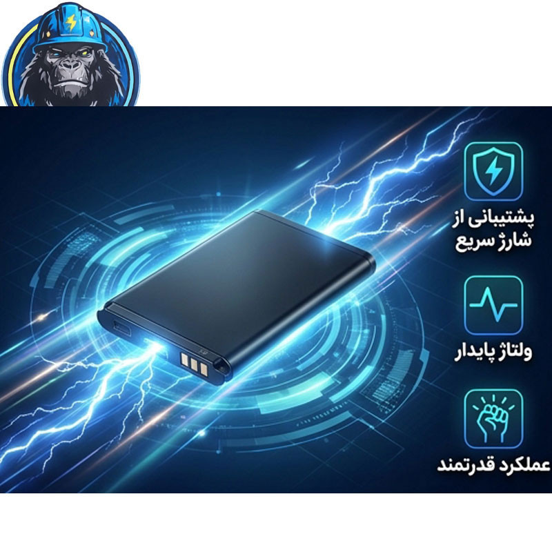 باتری موبایل اپیکوی مدل Gorillomi Irj BN61 ظرفیت 6000 میلی آمپر ساعت سازگار با گوشی موبایل شیائومی Poco X3/ X3 NFC