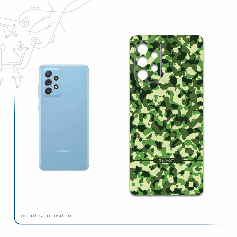 برچسب پوششی ماهوت مدل Army-Green-2 مناسب برای گوشی موبایل سامسونگ Galaxy A52s 5G
