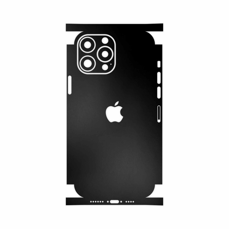 برچسب پوششی ماهوت مدل Matte-Black-FullSkin مناسب برای گوشی موبایل اپل iPhone 13 Pro Max