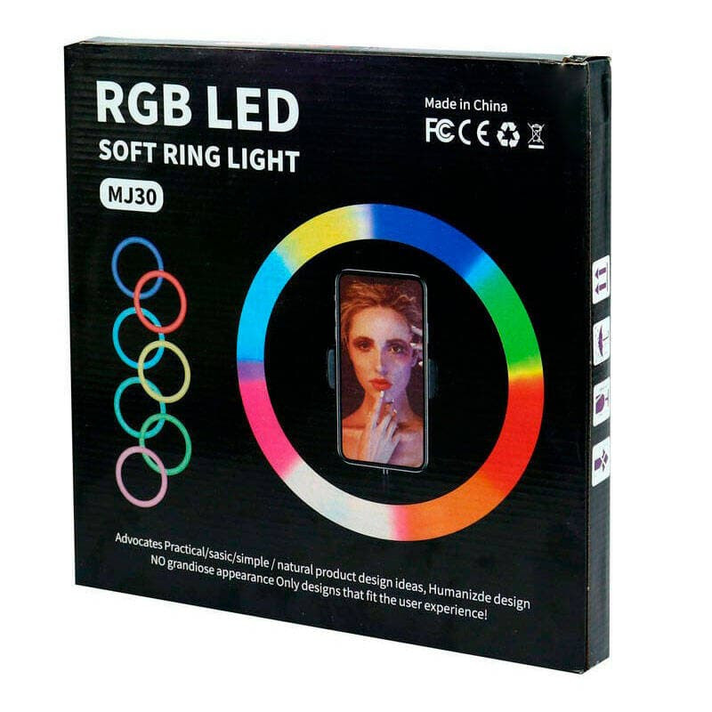 رینگ لایت مدل MJ30-RGB