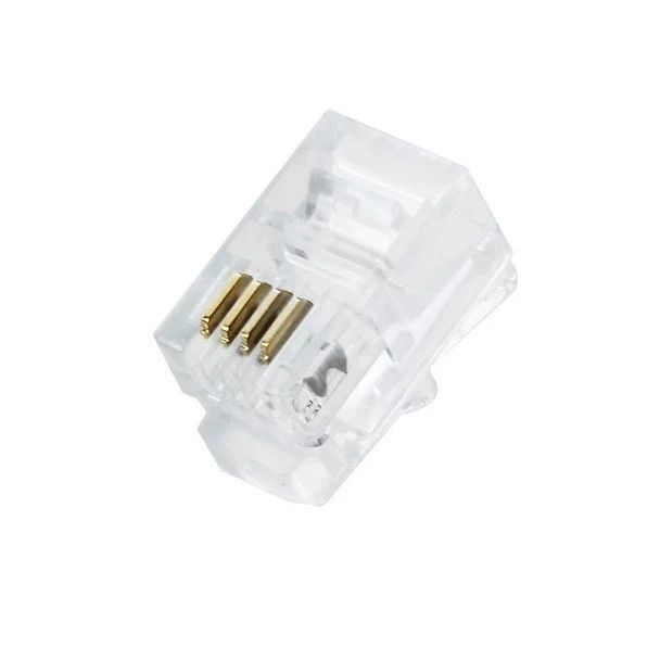 سوکت تلفن RJ9 3 مدل rc20 بسته 20 عددی