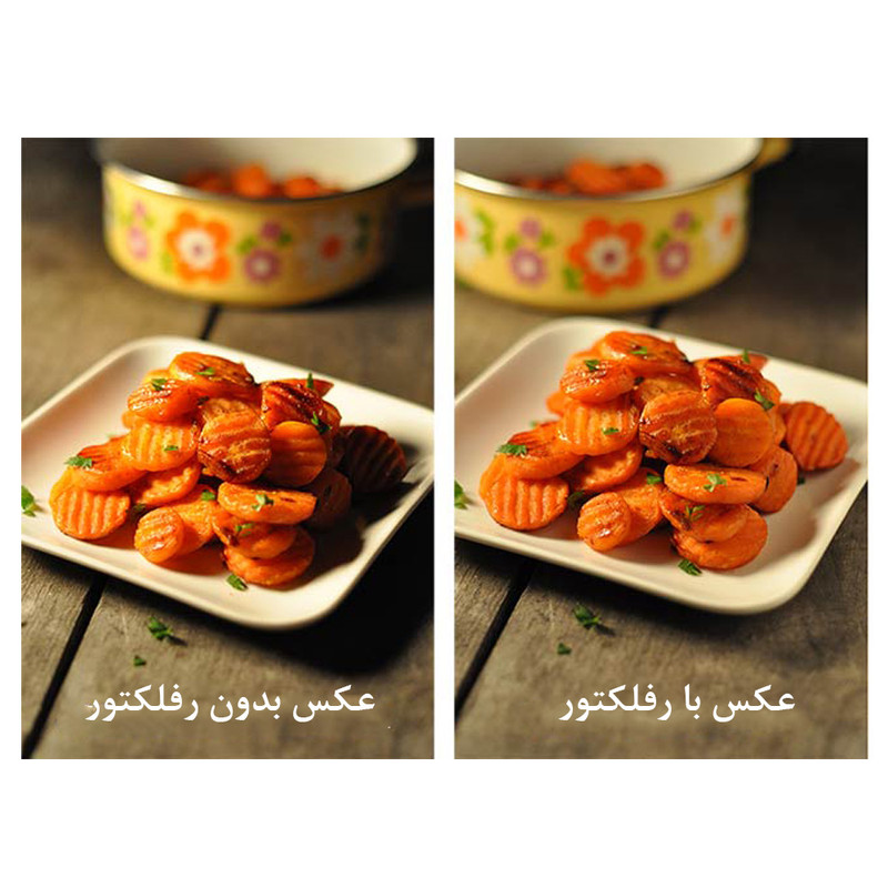 رفلکتور پنج کاره زومی مدل 5in1 سایز 110x110 سانتی متر