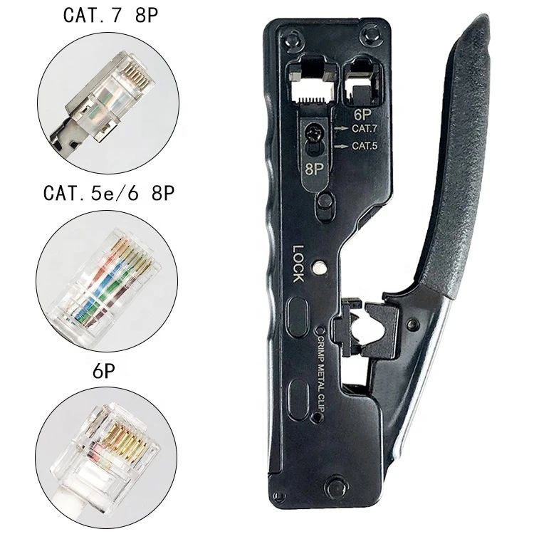 آچار سوکت زن شبکه مدل OPEN END-CAT7B