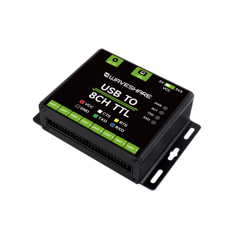 مبدل صنعتی USB به TTL ویوشیر مدل USB TO 8CH TTL