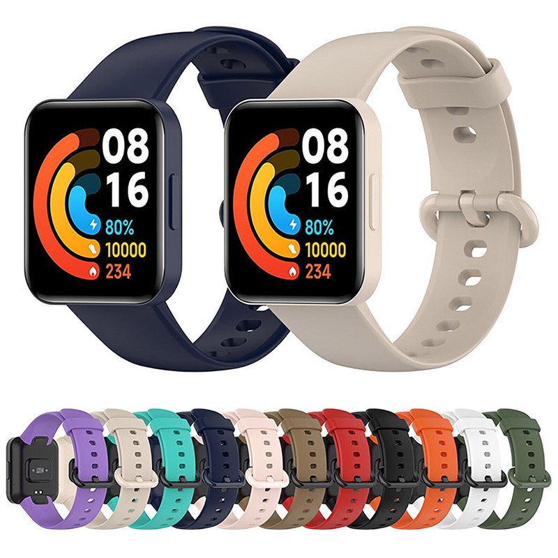 بند راینو مدل Silicon مناسب برای ساعت هوشمند شیائومی Redmi Watch Lite / Redmi Watch 2 Lite