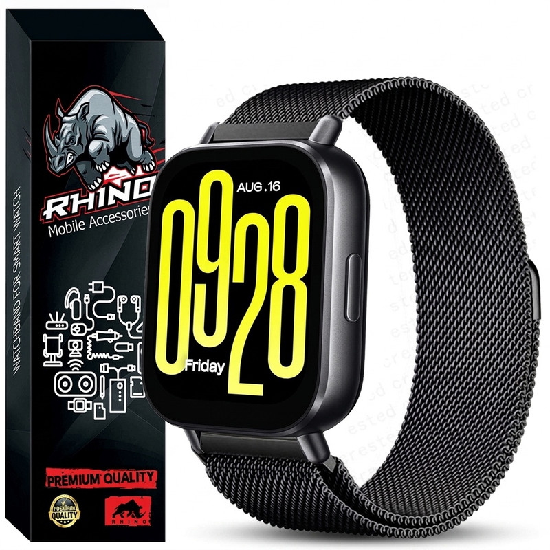 بند راینو مدل میلانس مناسب برای ساعت هوشمند شیائومی Redmi Watch 5 Active