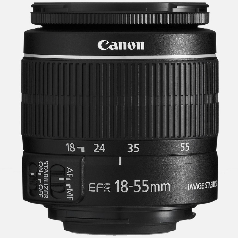 لنز دوربین کانن مدل EFS18-55mm stm  کد no box