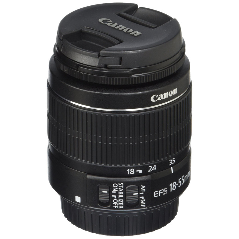 لنز دوربین کانن مدل EFS18-55mm stm  کد no box