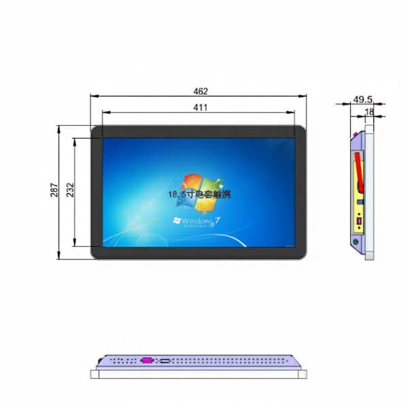 کیوسک لمسی 22 اینچ سی تاچ مدل STH-ps21c201تاچ خازنی