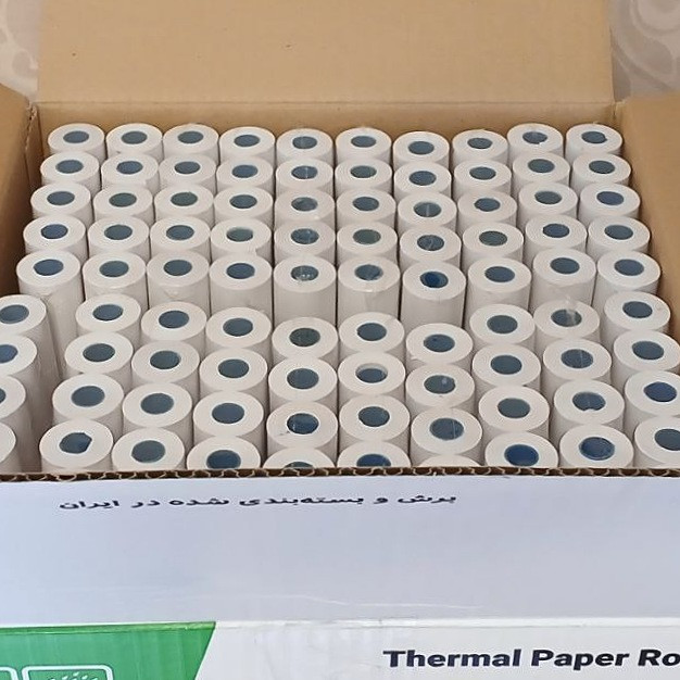 کاغذ رول کارتخوان حرارتی هانسول مدل 57mm بسته 260 عددی