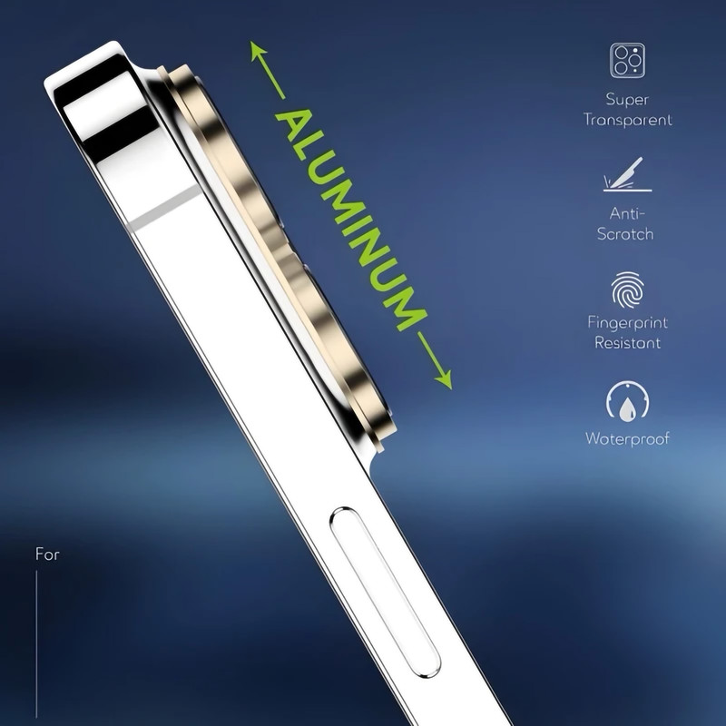 محافظ لنز دوربین لیتو مدل CD METAL مناسب برای گوشی موبایل اپل Iphone 13 Pro / 13 Pro Max