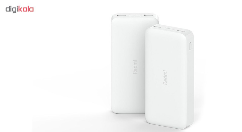 پاوربانک 18 وات شیائومی مدل Redmi ظرفیت 20000 میلی‌آمپرساعت
