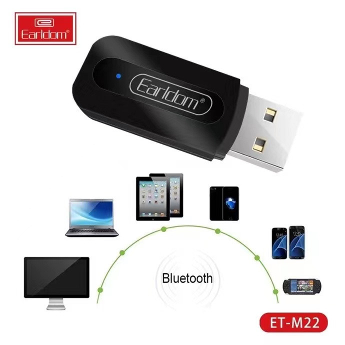 گیرنده بلوتوثی ارلدام مدل ET-M22