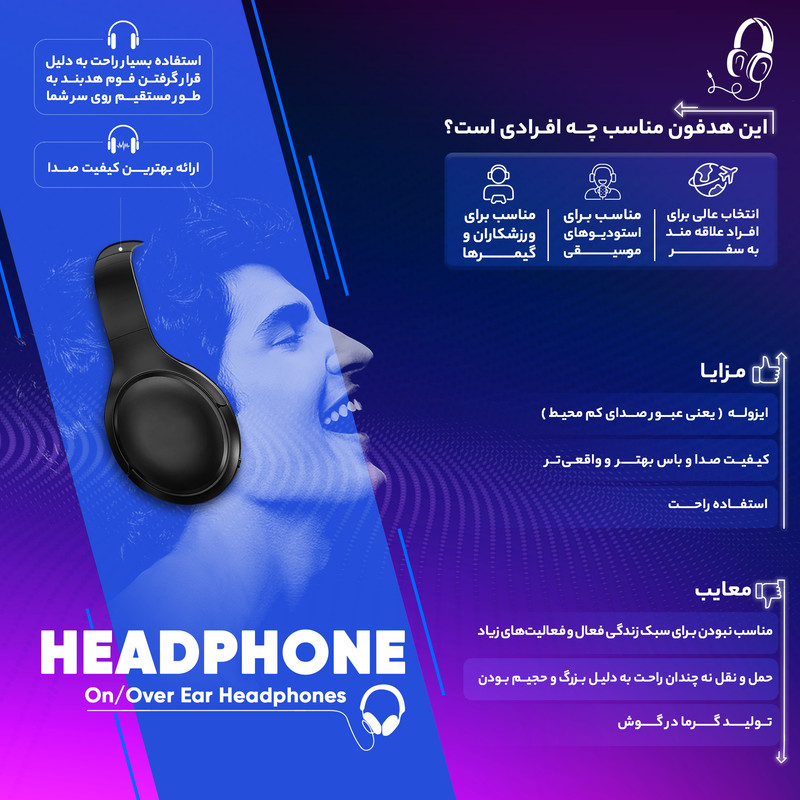 هدست گیمینگ ریزر مدل BlackShark V2 X با نویز کنسلینگ بدنه و نویز کنسلینگ میکروفون (ENC)، اتصال از طریق جک 3.5 میلی‌متری، دارای صدای فراگیر 7.1 کاناله، دارای تکنولوژی صدای 360 درجه