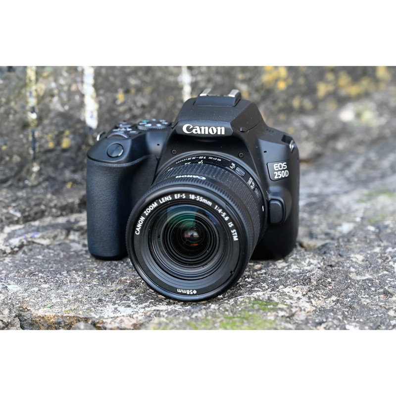 دوربین دیجیتال کانن مدل EOS 250D به همراه لنز 55-18 میلی متر IS STM