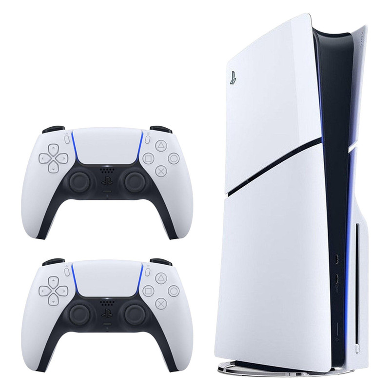کنسول بازی سونی مدل PlayStation 5 Slim ظرفیت یک ترابایت ریجن 2016A اروپا به همراه دسته اضافی