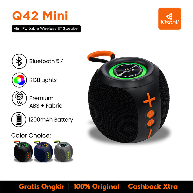 اسپیکر بلوتوثی کیسونلی مدل Q42 Mini